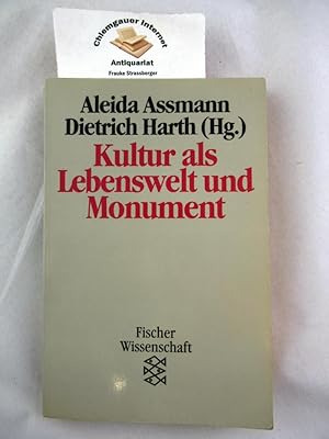 Immagine del venditore per Kultur als Lebenswelt und Monument. venduto da Chiemgauer Internet Antiquariat GbR