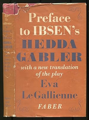 Bild des Verkufers fr Preface to Ibsen's Hedda Gabler with a New Translation of the Play zum Verkauf von Between the Covers-Rare Books, Inc. ABAA