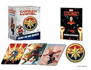 Bild des Verkufers fr Marvel : Captain Marvel Enamel Pin and Magnets zum Verkauf von GreatBookPrices