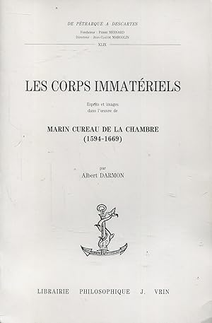 Bild des Verkufers fr Les corps immatriels zum Verkauf von Bloody Bulga