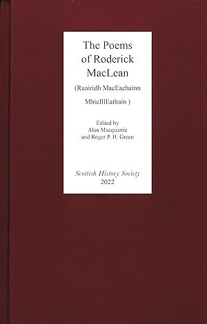 Bild des Verkufers fr The Poems of Roderick MacLean - (Ruairidh MacEachainn MhicIllEathain - d. 1553) zum Verkauf von moluna