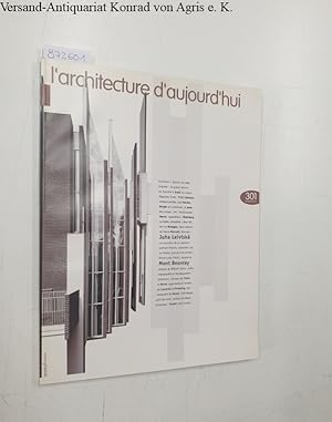 Seller image for L'Architecture D'Aujourd'Hui : 301 OCTOBRE 1995: Le grand sisme de Hanshin  Kob au Japon, Wright, Morris, Oldenburg, Glenn Murcutt, Juha Leivisk, Pierre-Louis Faloci, Muse du Mont Beuvray: for sale by Versand-Antiquariat Konrad von Agris e.K.