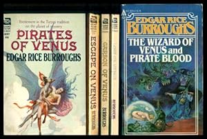 VENUS SERIES - Pirates of Venus; Lost on Venus; Carson of Venus; Escape on Venus; The Wizard of V...