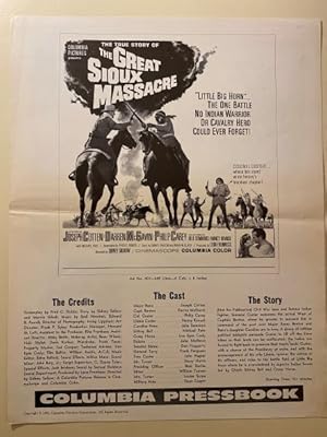 Imagen del vendedor de The Great Sioux Massacre 1965 Joseph Cotten, Darren McGavin a la venta por AcornBooksNH