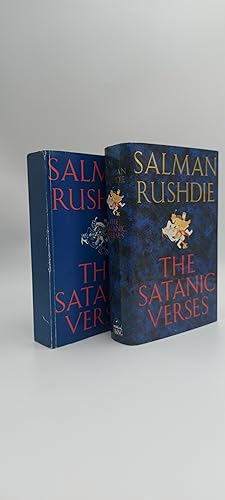 Seller image for The Satanic Verses , UK uniquely signed first edition with the UK uncorrected proof for sale by First and Fine