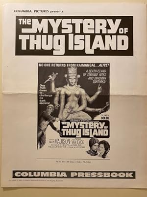 Image du vendeur pour The Mystery of Thug Island Pressbook 1965 Guy Madison, Peter Van Eyck mis en vente par AcornBooksNH