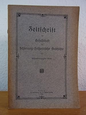 Bild des Verkufers fr Zeitschrift der Gesellschaft fr Schleswig-Holsteinische Geschichte. Band 48 zum Verkauf von Antiquariat Weber