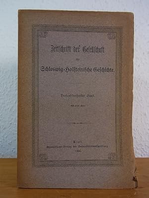 Bild des Verkufers fr Zeitschrift der Gesellschaft fr Schleswig-Holsteinische Geschichte. Band 33 zum Verkauf von Antiquariat Weber
