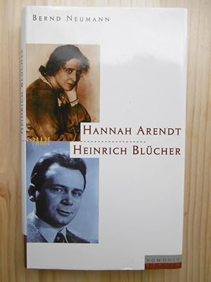 Seller image for Hannah Arendt und Heinrich Blcher: ein deutsch-jdisches Gesprch. for sale by Antiquariat Steinwedel