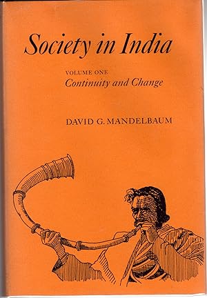 Seller image for Society in India: Volume One: Continuity and Change for sale by Dorley House Books, Inc.