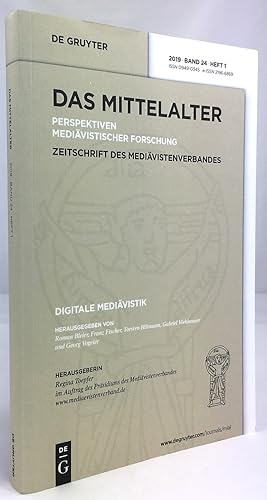 Bild des Verkufers fr Das Mittelalter. Perspektiven Medivistischer Forschung. Digitale Medivistik. Zeitschrift des Medivistenverbandes. zum Verkauf von Antiquariat Heiner Henke