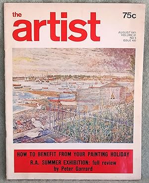 Imagen del vendedor de The Artist August 1971 Volume 81 No 5 Issue 485 a la venta por Argyl Houser, Bookseller