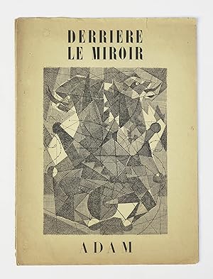 Bild des Verkäufers für Derrière le miroir n° 24 ADAM zum Verkauf von Librairie-Galerie Emmanuel Hutin