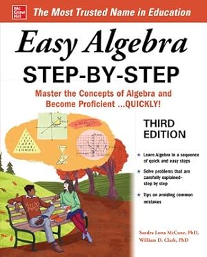 Bild des Verkufers fr Easy Algebra Step-by-Step zum Verkauf von GreatBookPrices