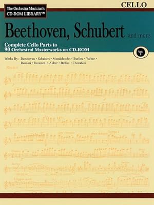 Immagine del venditore per Beethoven, Schubert & More - Volume 1: The Orchestra Musician's CD-ROM Library - Cello venduto da WeBuyBooks