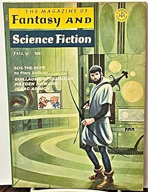 Seller image for The Magazine of Fantasy and Science Fiction July 1968 for sale by My Book Heaven