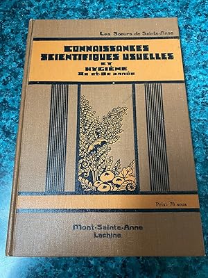 Connaissances scientifiques usuelles et hygiène d'après le programme d'études (1938) des Écoles c...