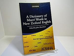 A Dictionary of Maori Words in New Zealand English