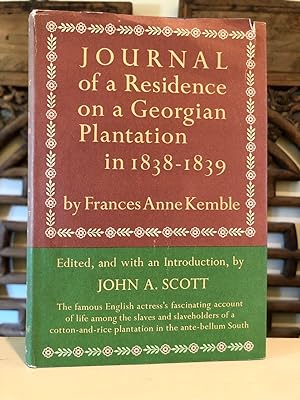 Seller image for Journal of a Residence on a Georgian Plantation in 1838-1839 for sale by Long Brothers Fine & Rare Books, ABAA