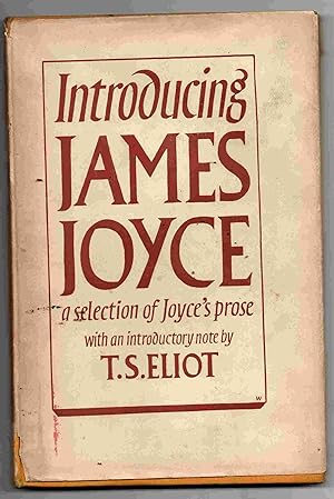 Seller image for Introducing James Joyce a selection of Joyce's Prose for sale by Joy Norfolk, Deez Books