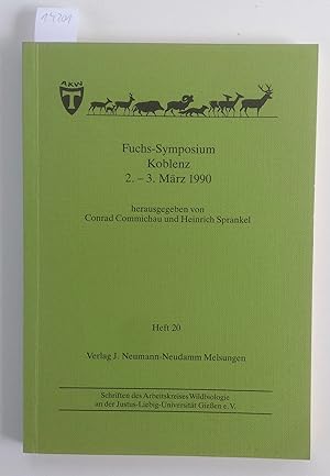 Fuchs-Symposium Koblenz 2.-3. März 1990. Schriften des Arbeitskreises für Wildbiologie und Jagdwi...