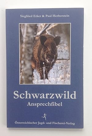 Bild des Verkufers fr Schwarzwild Ansprechfibel. zum Verkauf von Antiquariat Hartmann