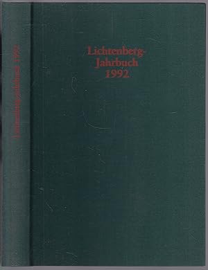 Seller image for Lichtenberg-Jahrbuch 1992. Herausgegeben im Auftrag der Lichtenberg-Gesellschaft for sale by Graphem. Kunst- und Buchantiquariat