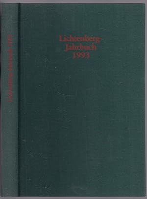 Seller image for Lichtenberg-Jahrbuch 1993. Herausgegeben im Auftrag der Lichtenberg-Gesellschaft for sale by Graphem. Kunst- und Buchantiquariat
