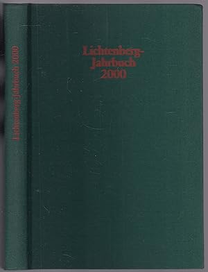 Seller image for Lichtenberg-Jahrbuch 2000. Herausgegeben im Auftrag der Lichtenberg-Gesellschaft for sale by Graphem. Kunst- und Buchantiquariat