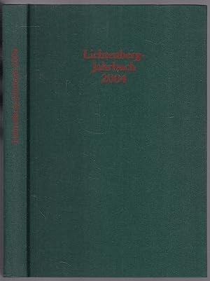 Seller image for Lichtenberg-Jahrbuch 2004. Herausgegeben im Auftrag der Lichtenberg-Gesellschaft for sale by Graphem. Kunst- und Buchantiquariat