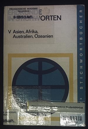 Seller image for Erdkunde in Stichworten, V: Asien, Afrika, Australien, Ozeanien. Hirts Stichwortbcher. for sale by books4less (Versandantiquariat Petra Gros GmbH & Co. KG)