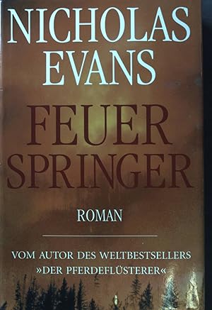 Bild des Verkufers fr Feuerspringer : Roman. zum Verkauf von books4less (Versandantiquariat Petra Gros GmbH & Co. KG)