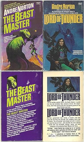 Seller image for HOSTEEN STORM / BEAST MASTER" SERIES 2-VOLUMES: The Beast Master / Lord of Thunder for sale by John McCormick
