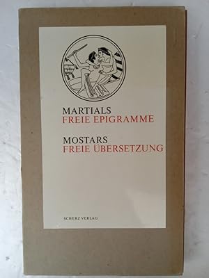Imagen del vendedor de Freie Epigramme (Martialis), Freie bersetzung (Mostars), Nachwort Horst Rdiger a la venta por Allguer Online Antiquariat