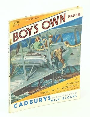 Seller image for Boy's Own Paper [Magazine] June 1934, Vol. LVI, Part 11: Australia's Cricket Captain, William Maldon Woodfull / Sports in Japanese Schools for sale by RareNonFiction, IOBA