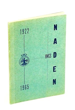 Imagen del vendedor de History of H.M.C.S. Naden 1922-1965 a la venta por RareNonFiction, IOBA