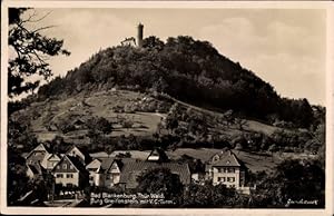 Immagine del venditore per Ansichtskarte / Postkarte Bad Blankenburg in Thringen, Burg Greifenstein mit V.C.-Turm venduto da akpool GmbH