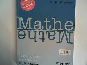 Bild des Verkufers fr Mathe - bungsbuch fr Textaufgaben, Sachrechnen, Bruchrechnen, Dezimalbrche - 5./6. Klasse zum Verkauf von ANTIQUARIAT FRDEBUCH Inh.Michael Simon