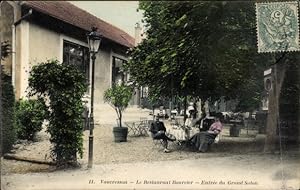 Ansichtskarte / Postkarte Vaucresson Hauts de Seine, Restaurant Bourcier, Entree du Grand Salon