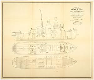 Seller image for 5-sheet set showing San Francisco s post-1906 earthquake water supply [SF s first fireboat!] for sale by Neatline Antique Maps