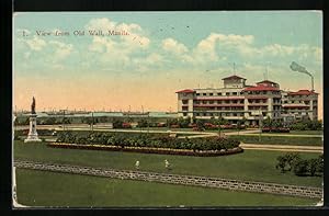 Ansichtskarte Manila, View from Old Wall