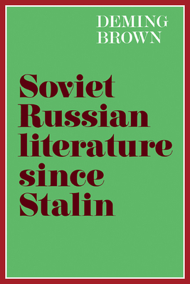 Seller image for Soviet Russian Literature Since Stalin (Paperback or Softback) for sale by BargainBookStores