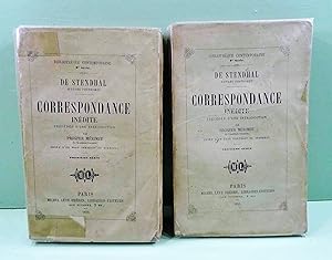 Correspondance Inédite (1809 - 1842), précédée d'une Introduction par Prosper MERIMEE "notes et s...