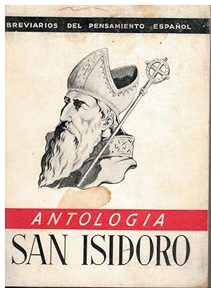 Bild des Verkufers fr SAN ISIDORO. ANTOLOGA. 2 ed. Sello ex-libris. zum Verkauf von angeles sancha libros