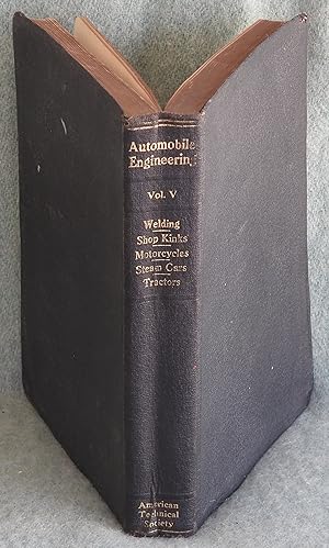 Image du vendeur pour Automobile Engineering Vol. V mis en vente par Argyl Houser, Bookseller