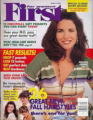 Image du vendeur pour First for Women (Vintage magazine, October 3, 1994) mis en vente par Well-Stacked Books