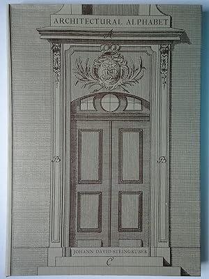 Seller image for ARCHITECTURAL ALPHABET 1773. Thirty-three Plates Reproduced in Facsimile for sale by GfB, the Colchester Bookshop