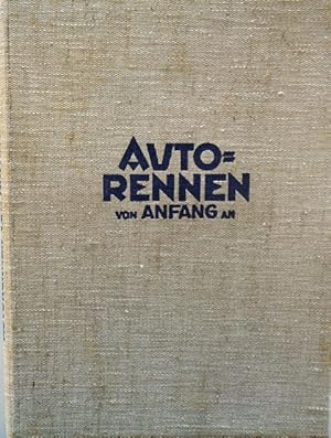 Bild des Verkufers fr Auto-Rennen von Anfang an. Sammelbilderalbum mit 50 Bildern (komplett). Text von Hanns Kallus, Dresden. zum Verkauf von Antiquariat Ursula Hartmann