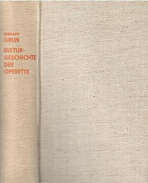 Immagine del venditore per Die leichte Muse. Kulturgeschichte der Operette. venduto da Antiquariat Biblion