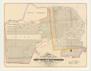 Seller image for Map of the Outside Lands of the City and County of San Francisco Showing Reservations Selected for Public Purposes, under the Provisions of Order No. 800 for sale by Neatline Antique Maps